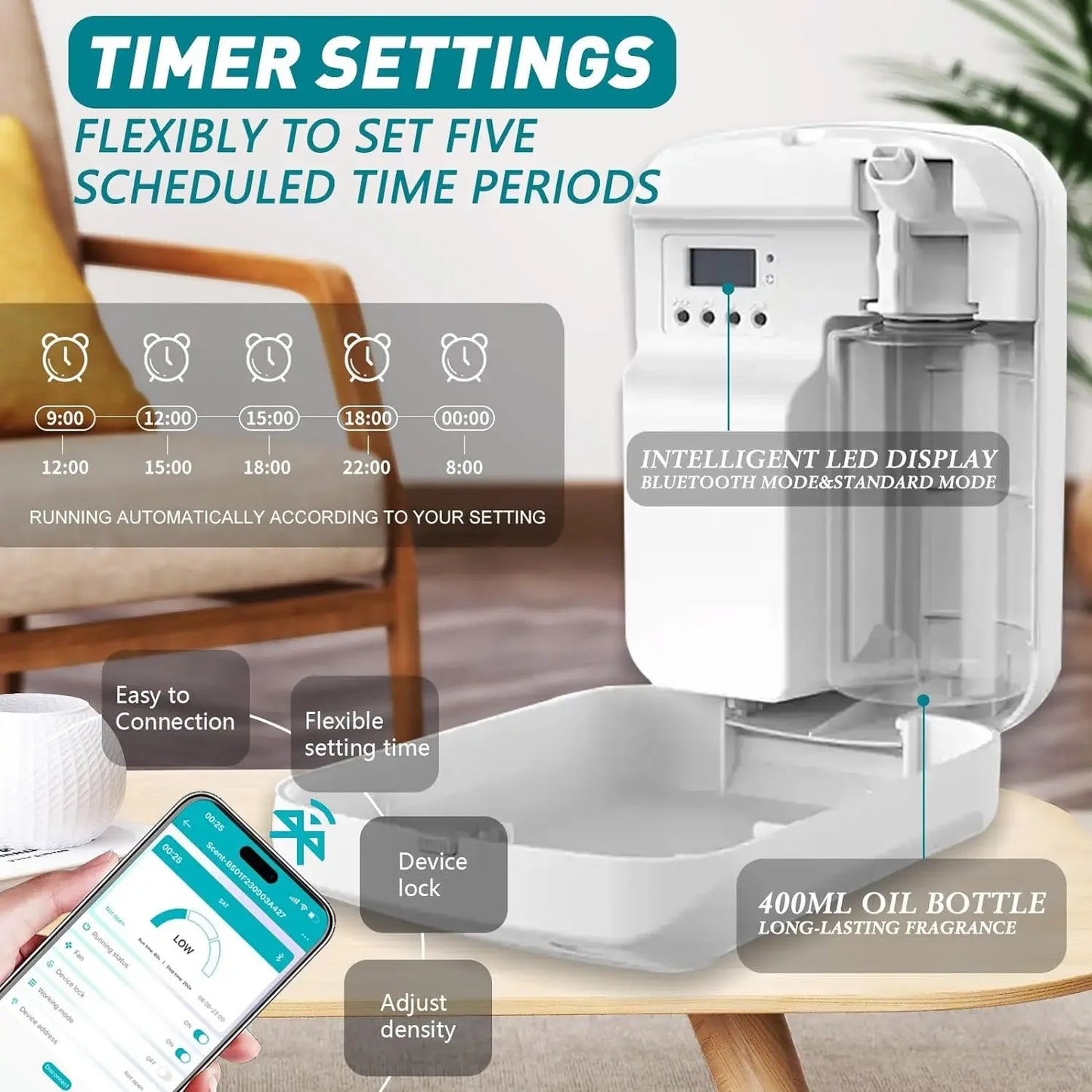 Diffuser Aromatic Essential Oil Diffuser