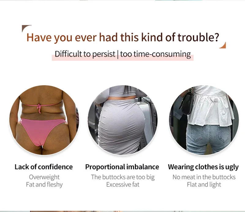 Electric Butt Muscle Stimulator/Buttocks Lifting Muscle Toner to Lose Weight