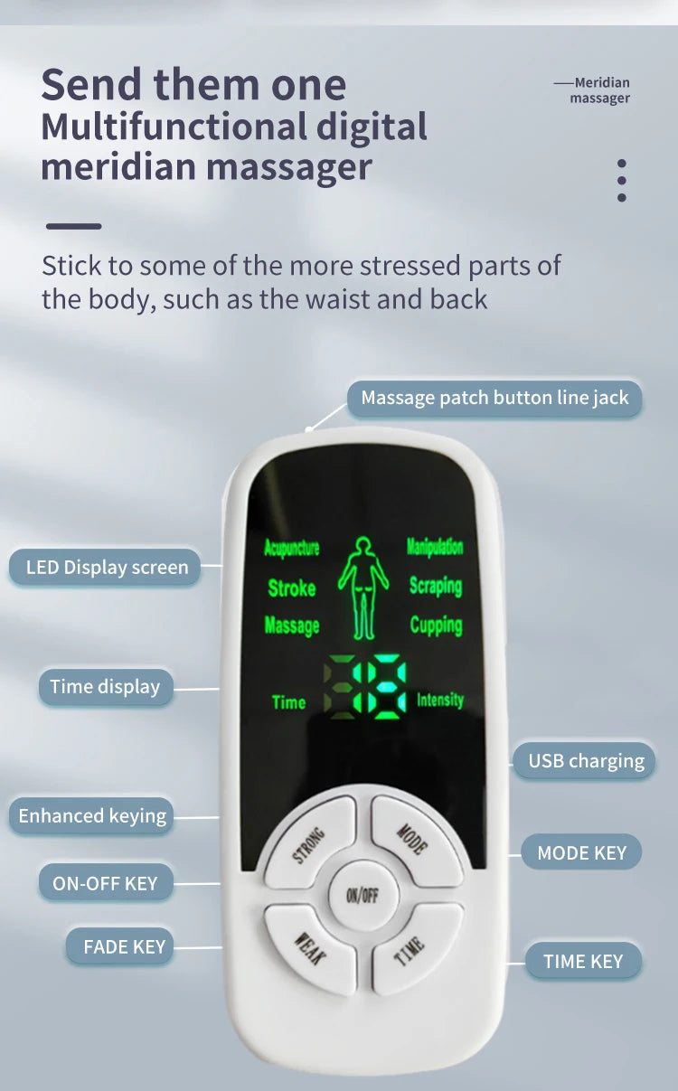 Multi-functional Pulse Electric Muscle Stimulator Tens machine