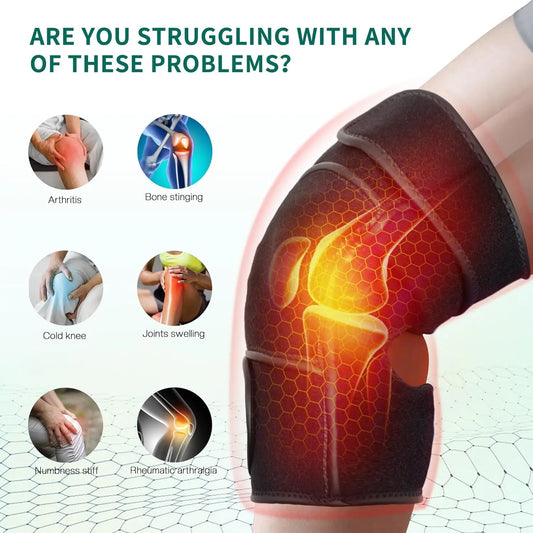 Heated Knee Massager with Vibration