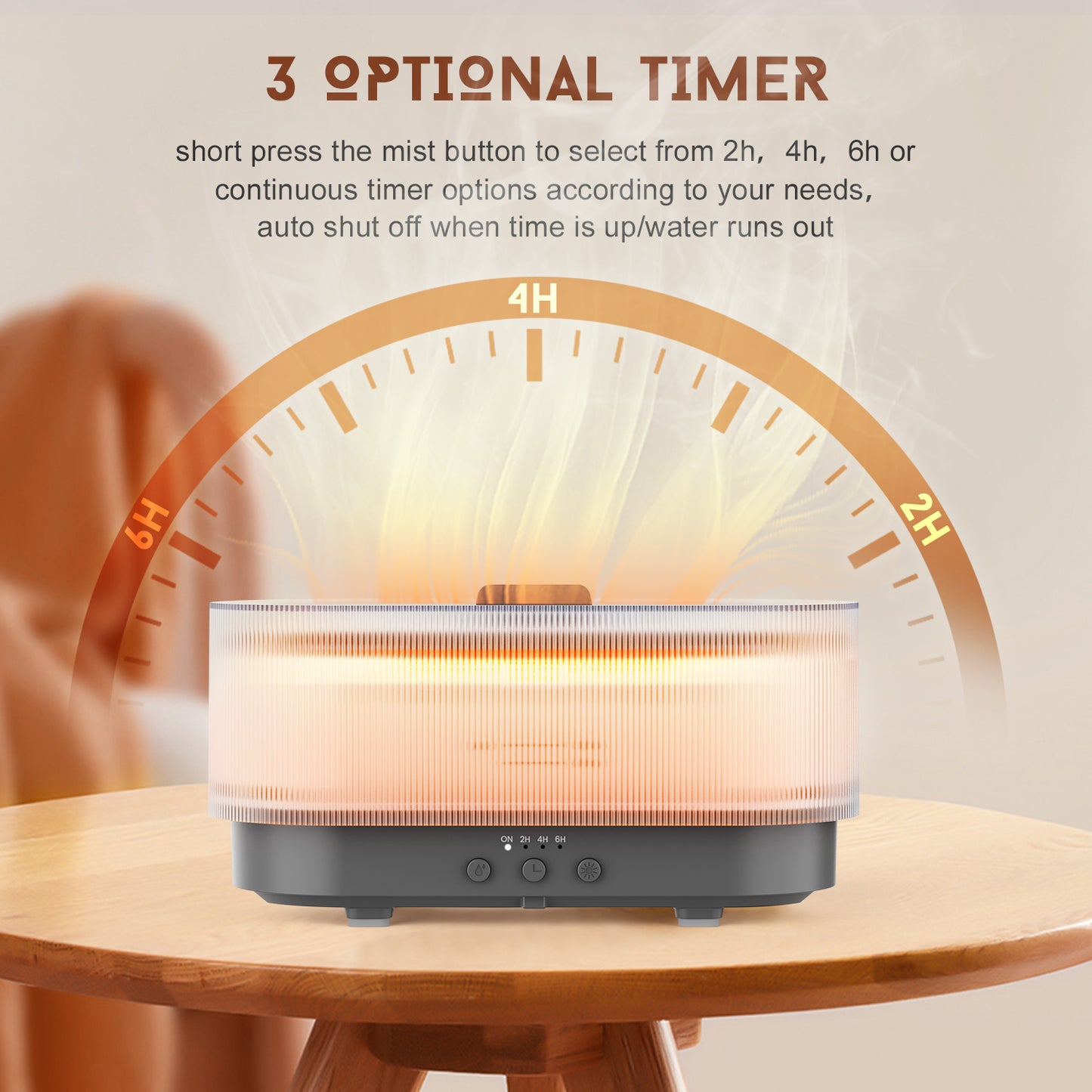 SEJOY Humidifier Aroma Diffuser Humidifier Ultrasonic Essential Oil Aromatherapy